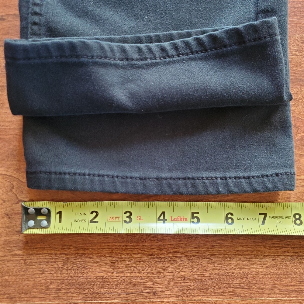 Izod Men's Straight Jeans Black Size 36x30 - Picture 5 of 8